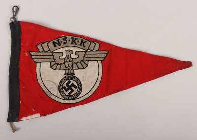 Third Reich NSKK Car Pennant - 2