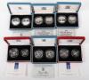 UK Silver Proof Coin sets