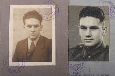 WW2 German Wehrpass to E. Meng, Pz. Jäger Abt 171, KIA in Pompey, France 18.6.1940 - 9