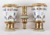 A pair of mother of pearl and guilloche enamel opera glasses