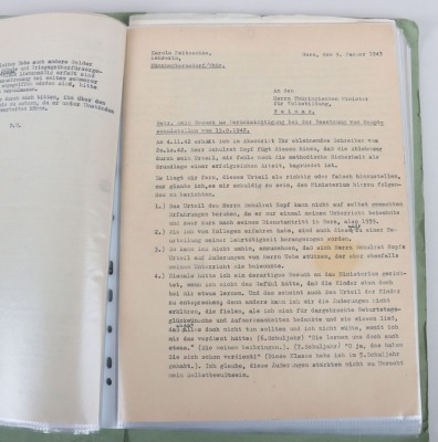 Large WW2 German Document Grouping to Dr. Peitschke and his wife Susanne, NSDAP, NS-Frauenschaft, NSKOV, DAF - 28