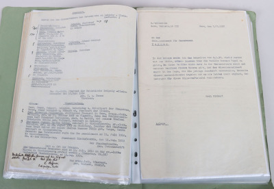 Large WW2 German Document Grouping to Dr. Peitschke and his wife Susanne, NSDAP, NS-Frauenschaft, NSKOV, DAF - 29