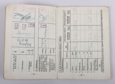 Large Hitler Youth (Hitlerjugend) Sport Document Grouping to Ella and Franz Rössler - 13