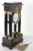 A late 19th/early 20th century German four pillar mantle clock by F.M.S (Friedrich Mauthe Schwenningen) - 8