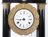 A late 19th/early 20th century German four pillar mantle clock by F.M.S (Friedrich Mauthe Schwenningen) - 9