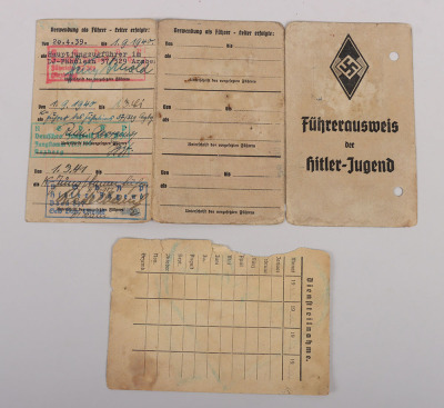 Third Reich NSDAP Party Book & Paperwork Group to E. Pöhlmann with 1933 NSDAP Entry, - 15