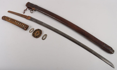 WW2 Japanese Officers Sword Katana - 3