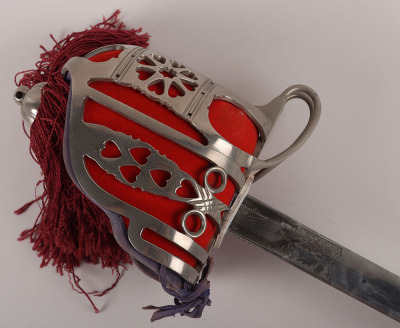 A EIIR Scottish Military Basket Hilt Broadsword of the Royal Scots by Wilkinson - 5