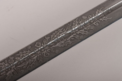 A EIIR Scottish Military Basket Hilt Broadsword of the Royal Scots by Wilkinson - 10