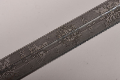 A EIIR Scottish Military Basket Hilt Broadsword of the Royal Scots by Wilkinson - 14