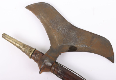 Indian Tribal Axe, 19th century - 5