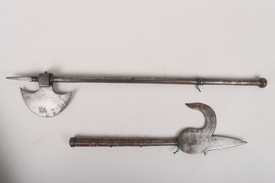 2x Steel Indian Axes - 3