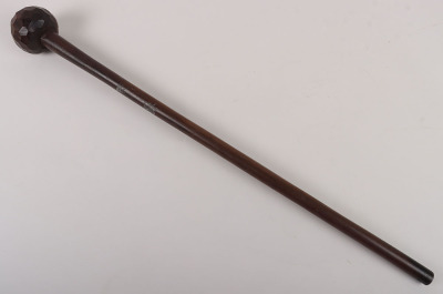 Scarce Zulu Knobkerrie with Concave Facetted Head - 9