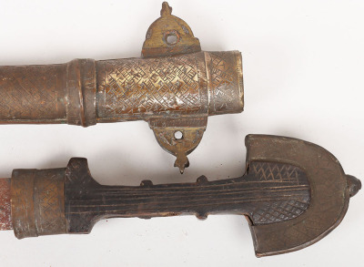 ^ African Sudanese Tribal Dagger - 5