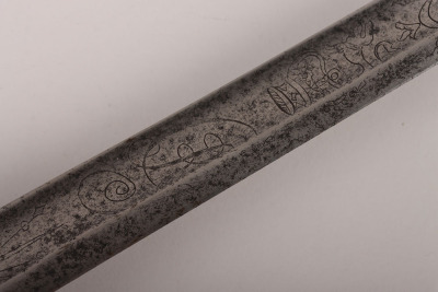 ^ Georgian Infantry Officers 5-Ball Hilted Spadroon of the 65th (Yorks & Lancs) Regiment of Foot - 10