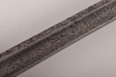 ^ Georgian Infantry Officers 5-Ball Hilted Spadroon of the 65th (Yorks & Lancs) Regiment of Foot - 14