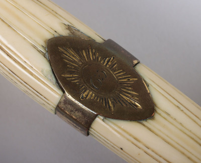 ^ Georgian Infantry Officers 5-Ball Hilted Spadroon of the 65th (Yorks & Lancs) Regiment of Foot - 17