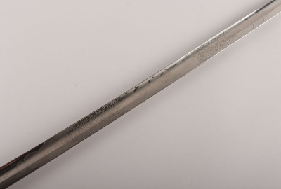 Victorian Royal Naval Officers Sword Attributed to Lord Ashley-Cooper, 8th Earl of Shaftesbury, By Henry Wilkinson, 11806 - 11