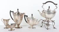A five piece silver tea and coffee set, by Goldsmith & Silversmith Co, Sheffield 1916/1917