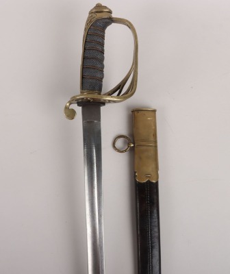 British 1845 Pattern Infantry Officers Sword - 2