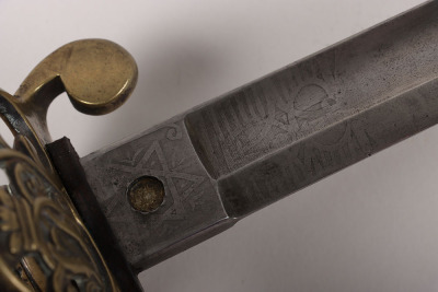 British 1845 Pattern Infantry Officers Sword - 9