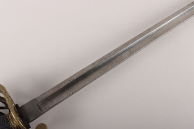 British 1845 Pattern Infantry Officers Sword - 11