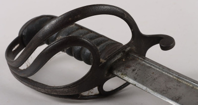Scarce 1821 Pattern Light Cavalry Officers Sword of the Madras Horse Artillery, by Prosser London - 5