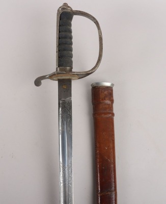 George V Royal Artillery Officers Sword - 2