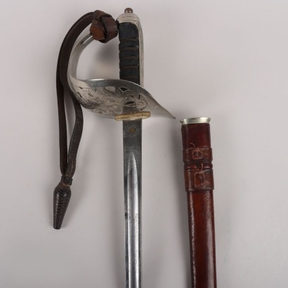 British 1895 Pattern Infantry Officers Sword Regimentally Marked to the 2nd County of London Yeomanry