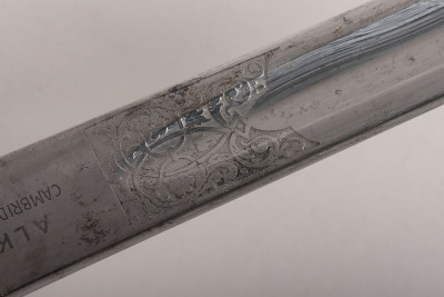 British 1895 Pattern Infantry Officers Sword Regimentally Marked to the 2nd County of London Yeomanry - 8