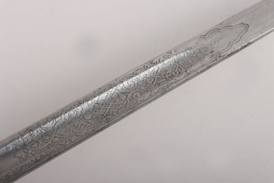 British 1895 Pattern Infantry Officers Sword Regimentally Marked to the 2nd County of London Yeomanry - 10