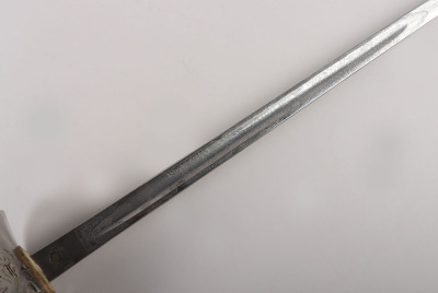 British 1895 Pattern Infantry Officers Sword Regimentally Marked to the 2nd County of London Yeomanry - 11