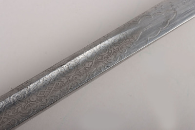 British 1895 Pattern Infantry Officers Sword Regimentally Marked to the 2nd County of London Yeomanry - 14
