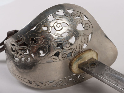British 1895 Pattern Infantry Officers Sword Regimentally Marked to the 2nd County of London Yeomanry - 15