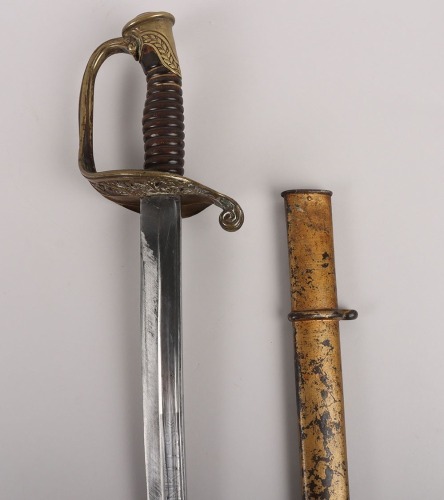 Scarce American Civil War Confederate States of America (C.S.A) Cavalry Sword