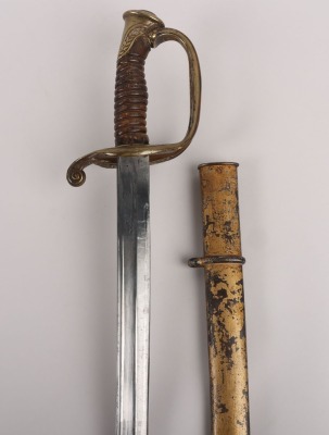 Scarce American Civil War Confederate States of America (C.S.A) Cavalry Sword - 2