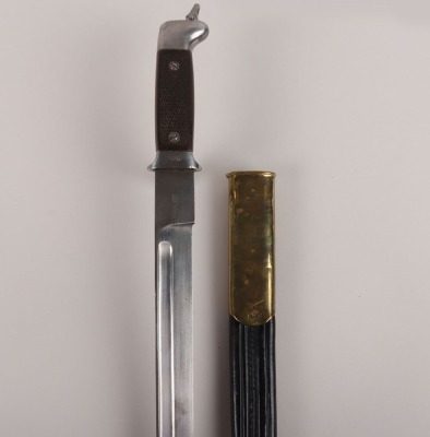 Scarce Danish M1867/93 Bayonet, for the Danish Royal Navy Remington Rifle - 2