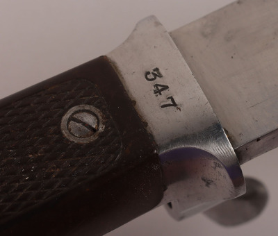Scarce Danish M1867/93 Bayonet, for the Danish Royal Navy Remington Rifle - 6