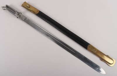 Scarce Danish M1867/93 Bayonet, for the Danish Royal Navy Remington Rifle - 14