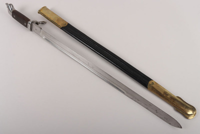 Scarce Danish M1867/93 Bayonet, for the Danish Royal Navy Remington Rifle - 15