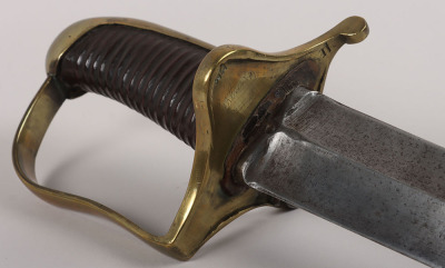 Scarce Swedish M1815&ndash;20, Faltjager Bayonet - 5