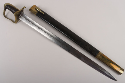Scarce Swedish M1815&ndash;20, Faltjager Bayonet - 12