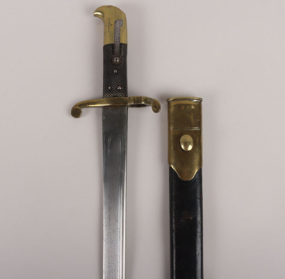 British Lancaster 1855 Pattern Bayonet for the Royal Sappers and Miners