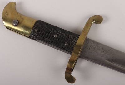 British Lancaster 1855 Pattern Bayonet for the Royal Sappers and Miners - 3