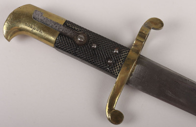 British Lancaster 1855 Pattern Bayonet for the Royal Sappers and Miners - 4