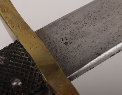 British Lancaster 1855 Pattern Bayonet for the Royal Sappers and Miners - 7