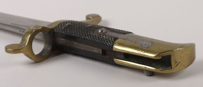 British Lancaster 1855 Pattern Bayonet for the Royal Sappers and Miners - 10