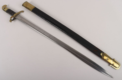 British Lancaster 1855 Pattern Bayonet for the Royal Sappers and Miners - 14