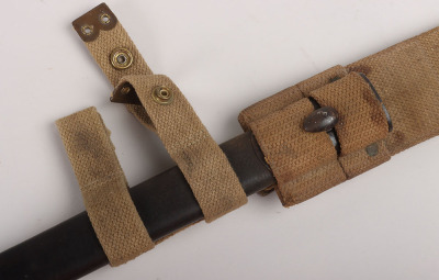British 1907 Hook Quillon Bayonet Regimentally Marked to the Royal Highlanders - 5