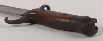 British 1907 Hook Quillon Bayonet Regimentally Marked to the Royal Highlanders - 12